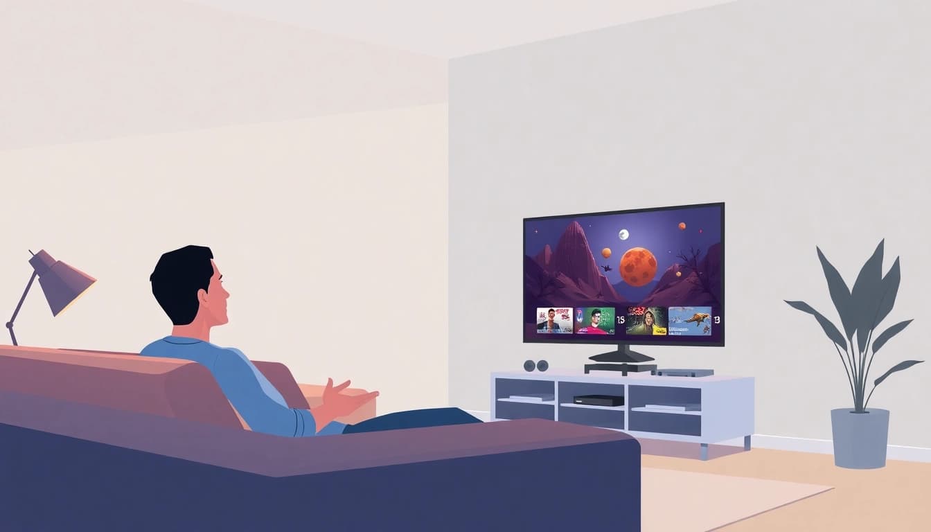 Watch IPTV kaufen offers a seamless streaming experience on a smart TV.