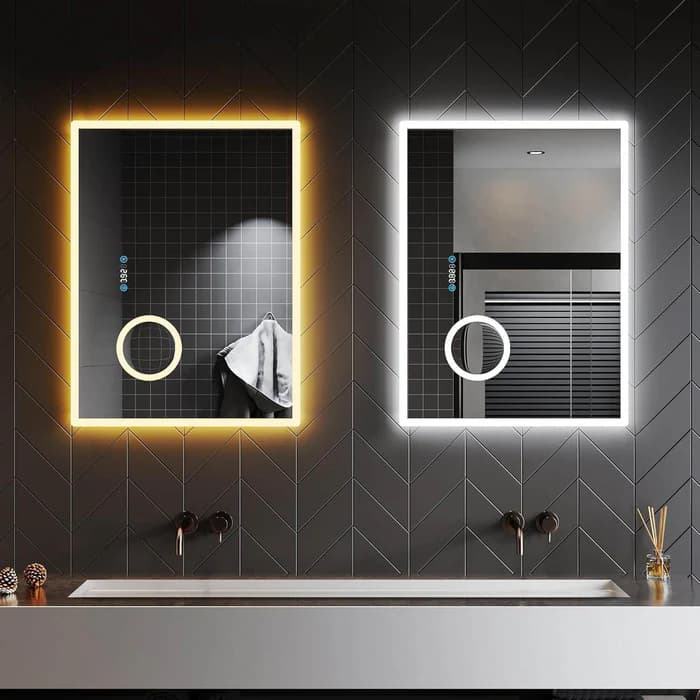 Moderne Badezimmer mit Spiegelschrank led: Design und Effizienz vereinen