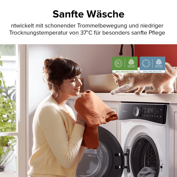 Für Allergiker und Familien: Warum eine Waschmaschine mit Trommelreinigung sinnvoll ist
