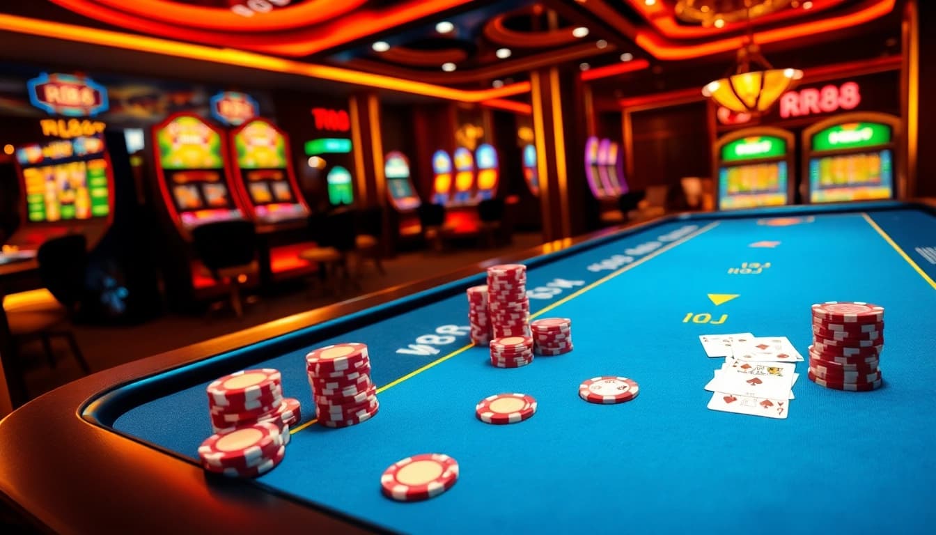 Experience the luxury of RR88 with vibrant online casino games and exciting promotions.