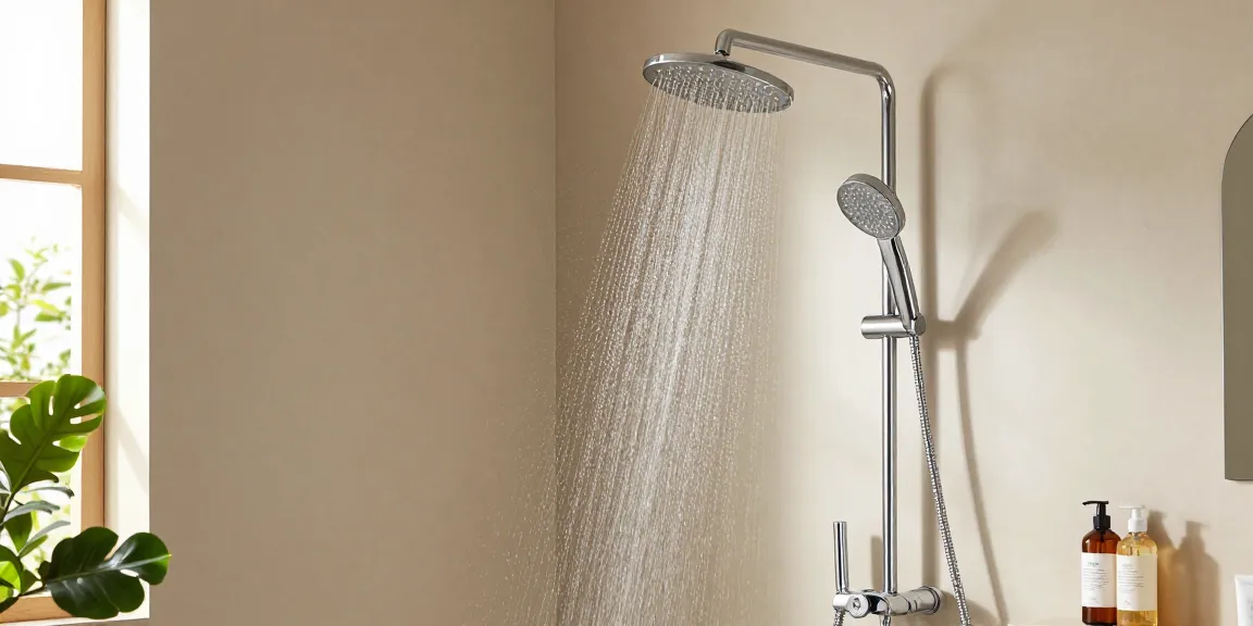 Genieten van een ontspannende regendouche Lidl-opstelling in een stijlvolle moderne badkamer