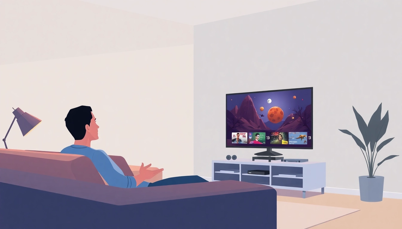 Watch IPTV kaufen offers a seamless streaming experience on a smart TV.
