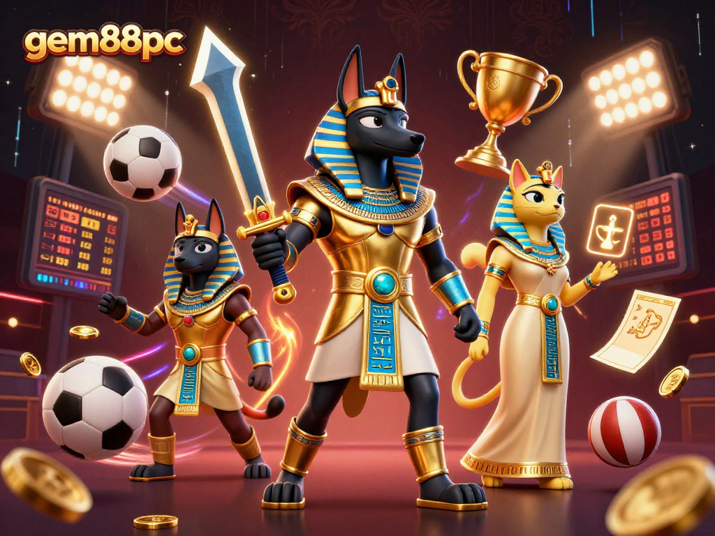 Experience thrilling moments at gem88pc with an ancient warrior and his companion amidst dynamic gaming elements.