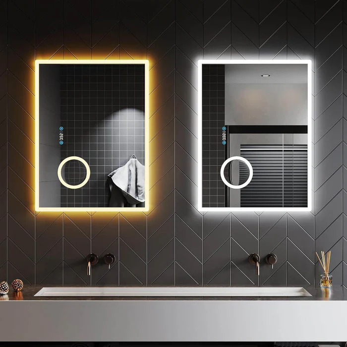 Moderne Badezimmer mit Spiegelschrank led: Design und Effizienz vereinen