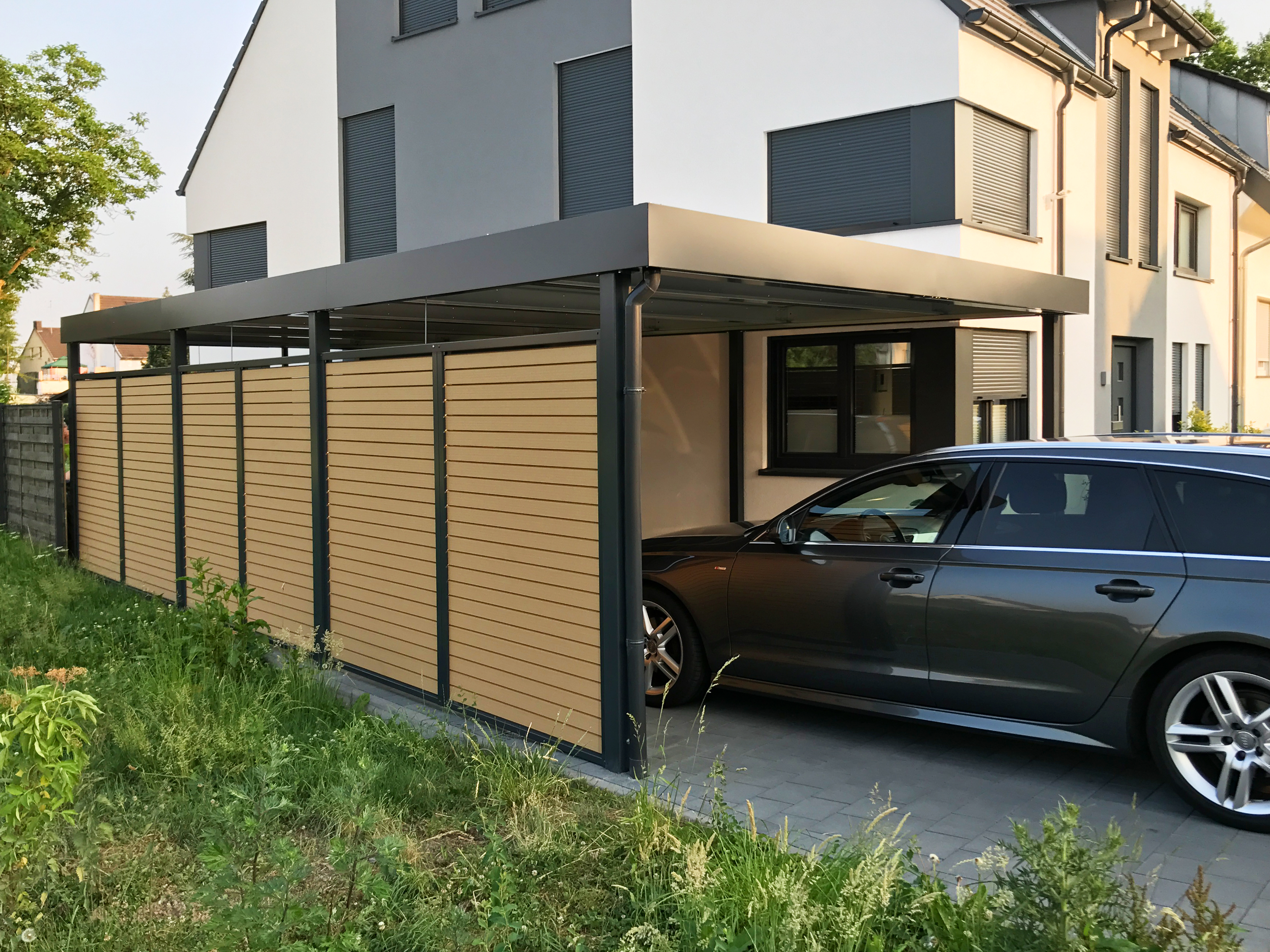 Terrassenüberdachung aus Alu mit Schiebetüren: Maximale Flexibilität
