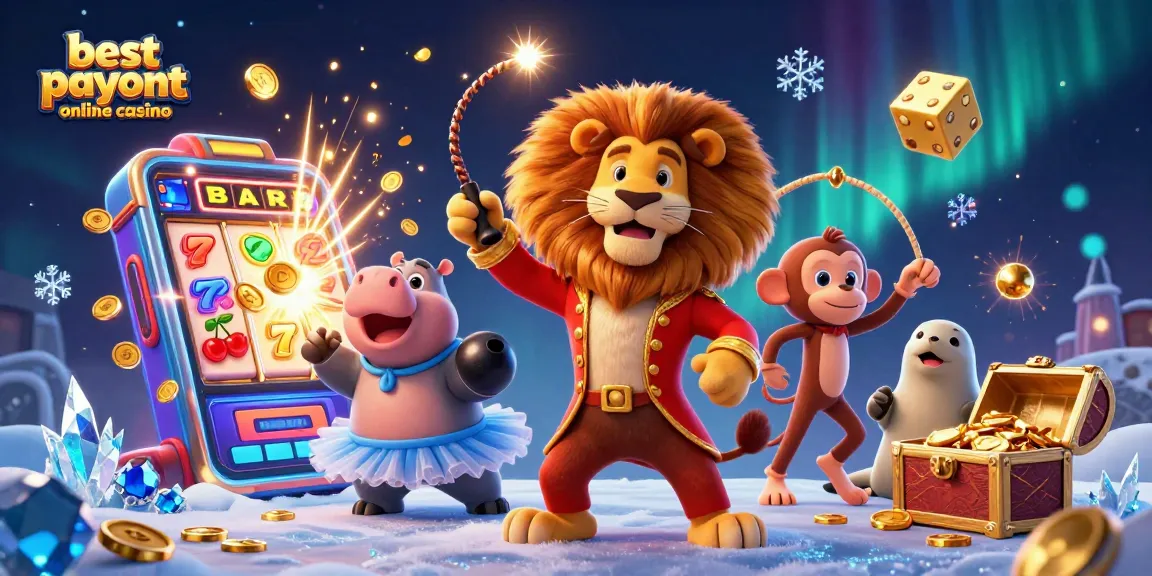 Experience the thrill of the best payout online casino with colorful 3D characters and vibrant game elements.