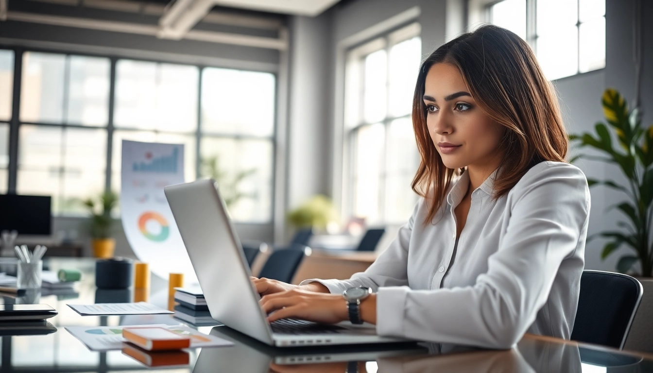 Optimale Software Hilfe für professionelle Anwender in einem modernen Büro.