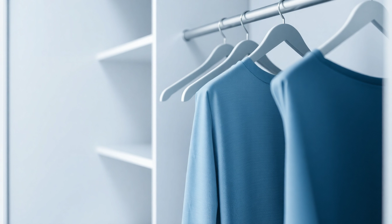 Hochwertige rutschfeste kleiderbügel im eleganten Design, ideal für die Aufbewahrung von Kleidung.