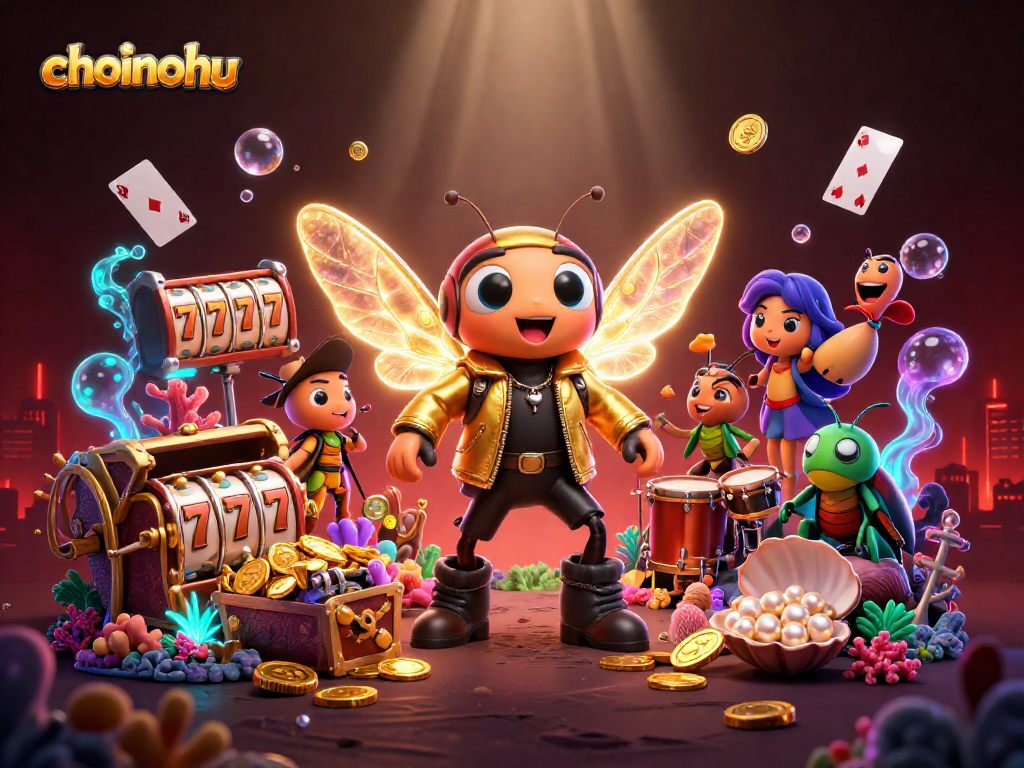 Experience thrilling choinohu adventures with vibrant slots and animated characters in an underwater casino